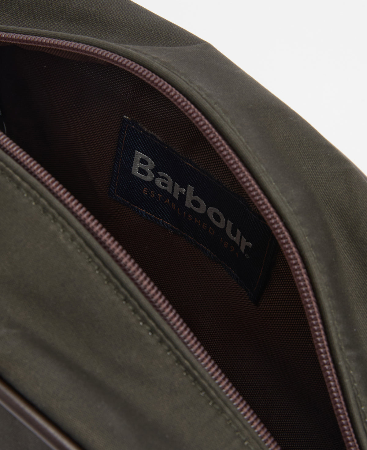 BARBOUR - Wax Washbag