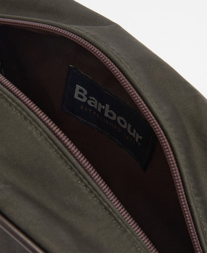 BARBOUR - Wax Washbag