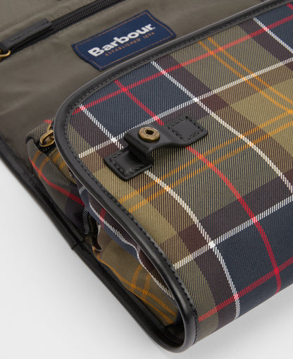 BARBOUR - Tartan Hanging Washbag