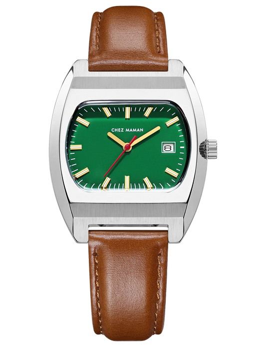 Montre Magnum basil green brown