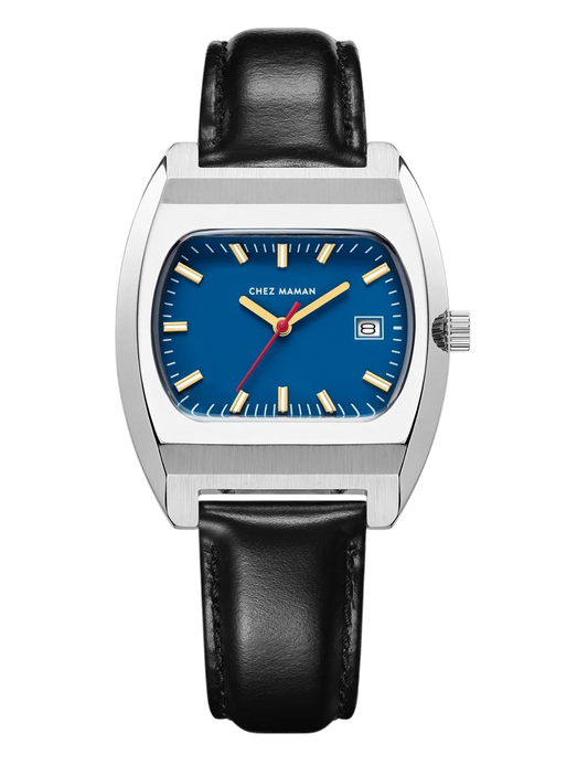 Montre Magnum denim blue black