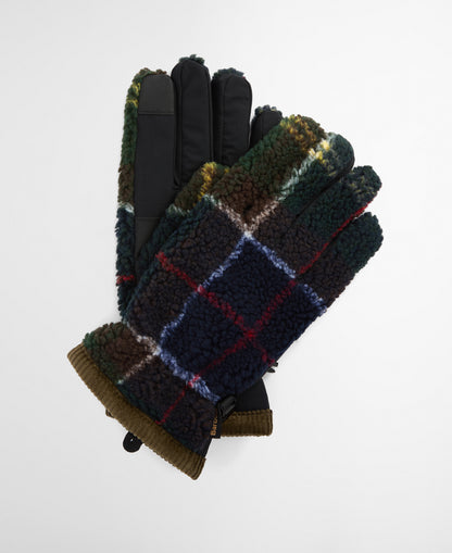 BARBOUR - Field Tartan Fleece Gloves