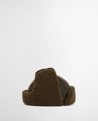 BARBOUR - Morar Wax Trapper Hat Olive
