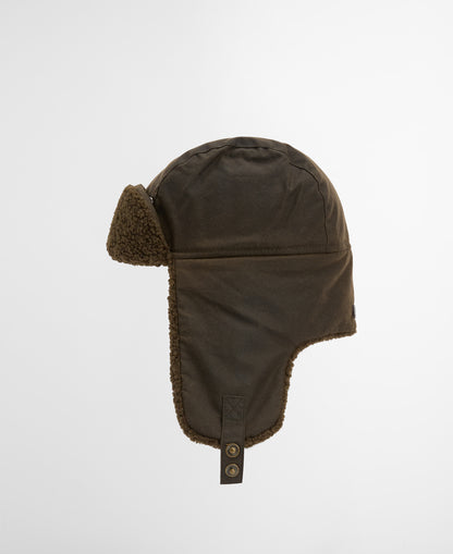 BARBOUR - Morar Wax Trapper Hat Olive