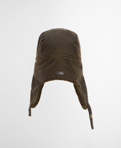 BARBOUR - Morar Wax Trapper Hat Olive