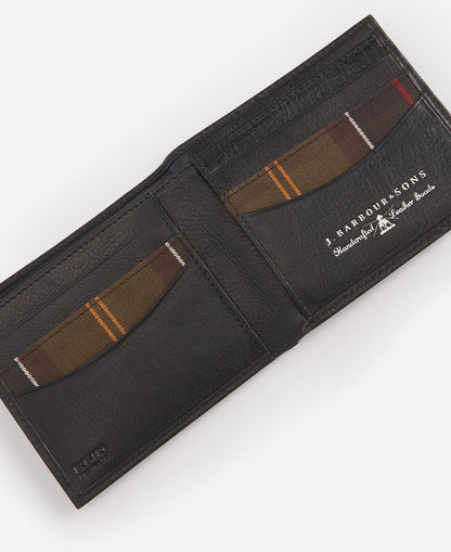 BARBOUR - Colwell Leather Billfold Wallet