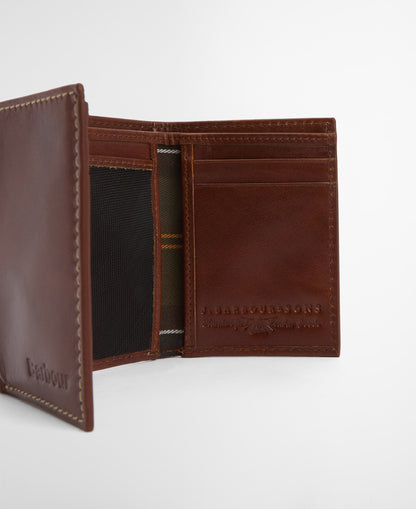 BARBOUR - Bywell Leather Bifold Wallet