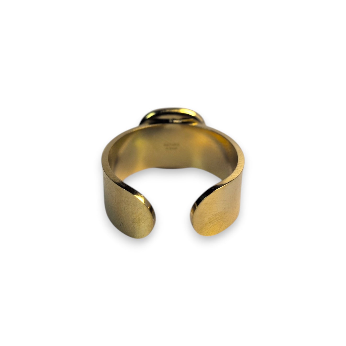 Bague carré nacré