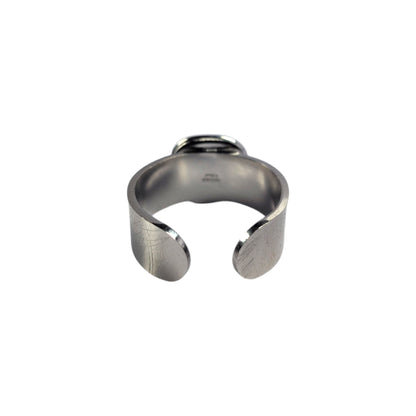 Bague carré blanc