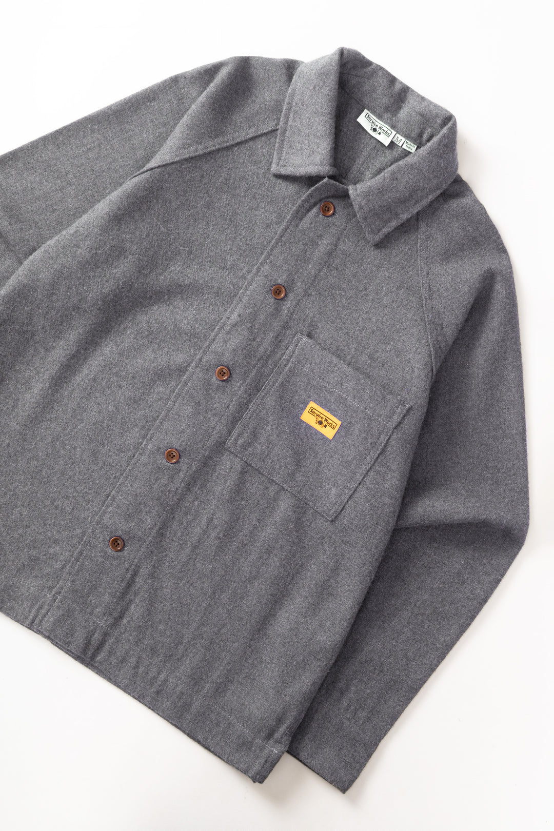 SERVICE WORKS - Flannel FOH Overshirt