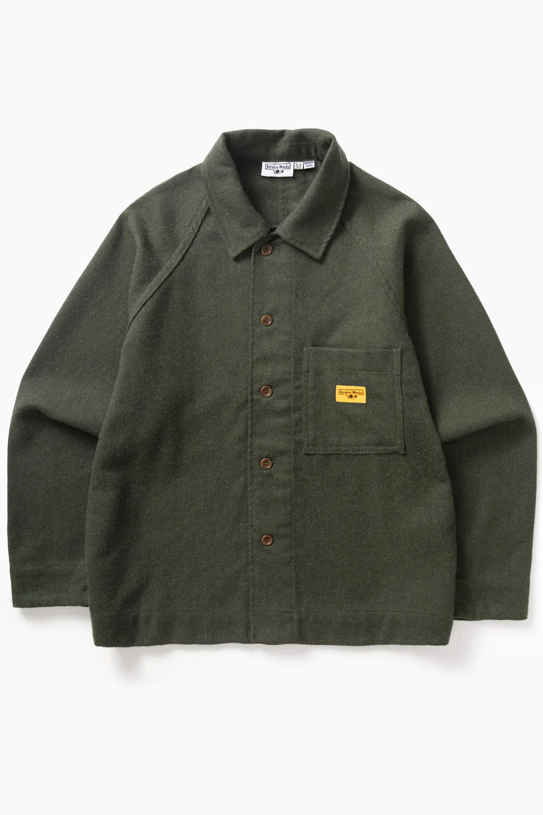 SERVICE WORKS - Flannel FOH Overshirt