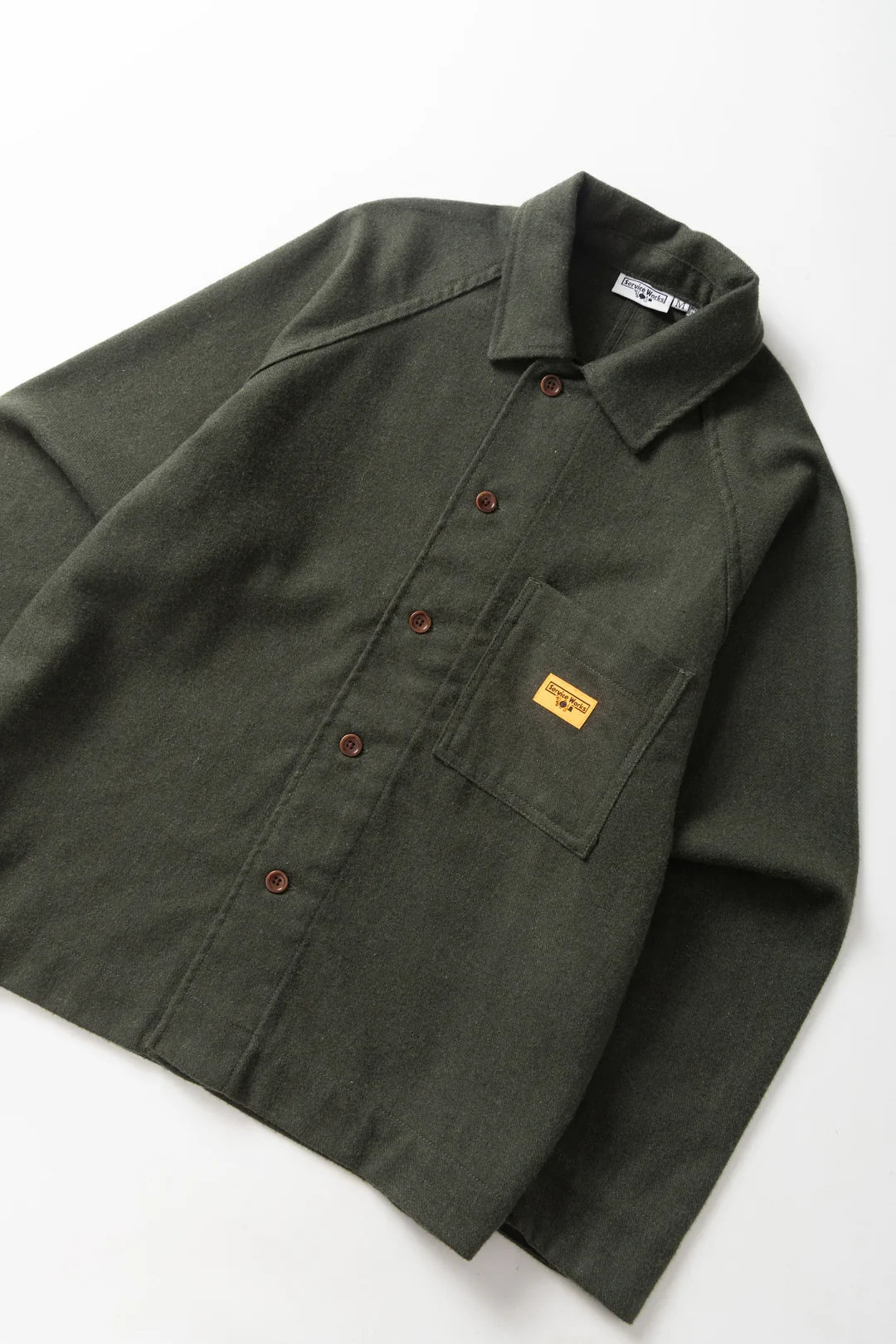 SERVICE WORKS - Flannel FOH Overshirt