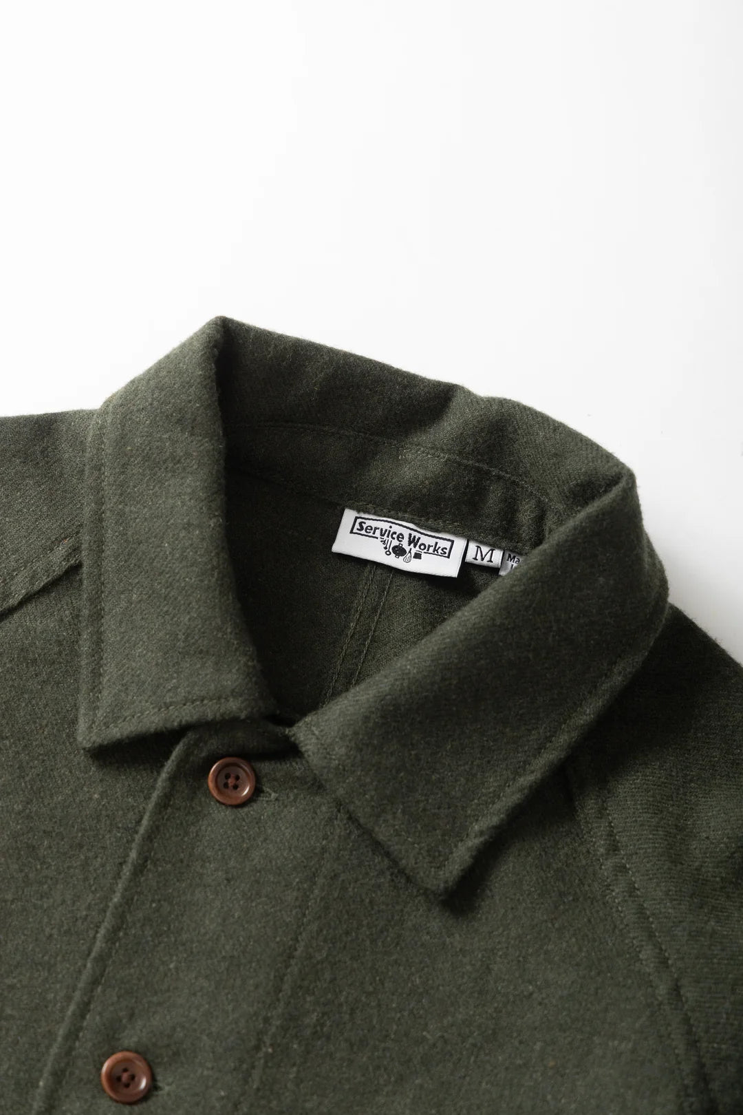 SERVICE WORKS - Flannel FOH Overshirt
