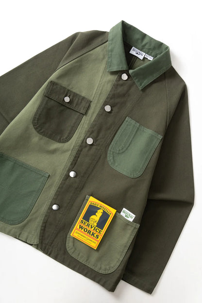 SERVICE WORKS - Patchwork Coverall 2.0 Green