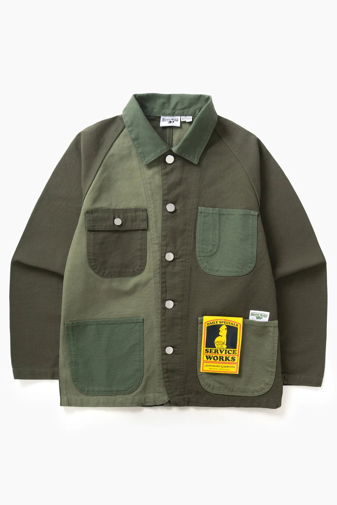 SERVICE WORKS - Patchwork Coverall 2.0 Green