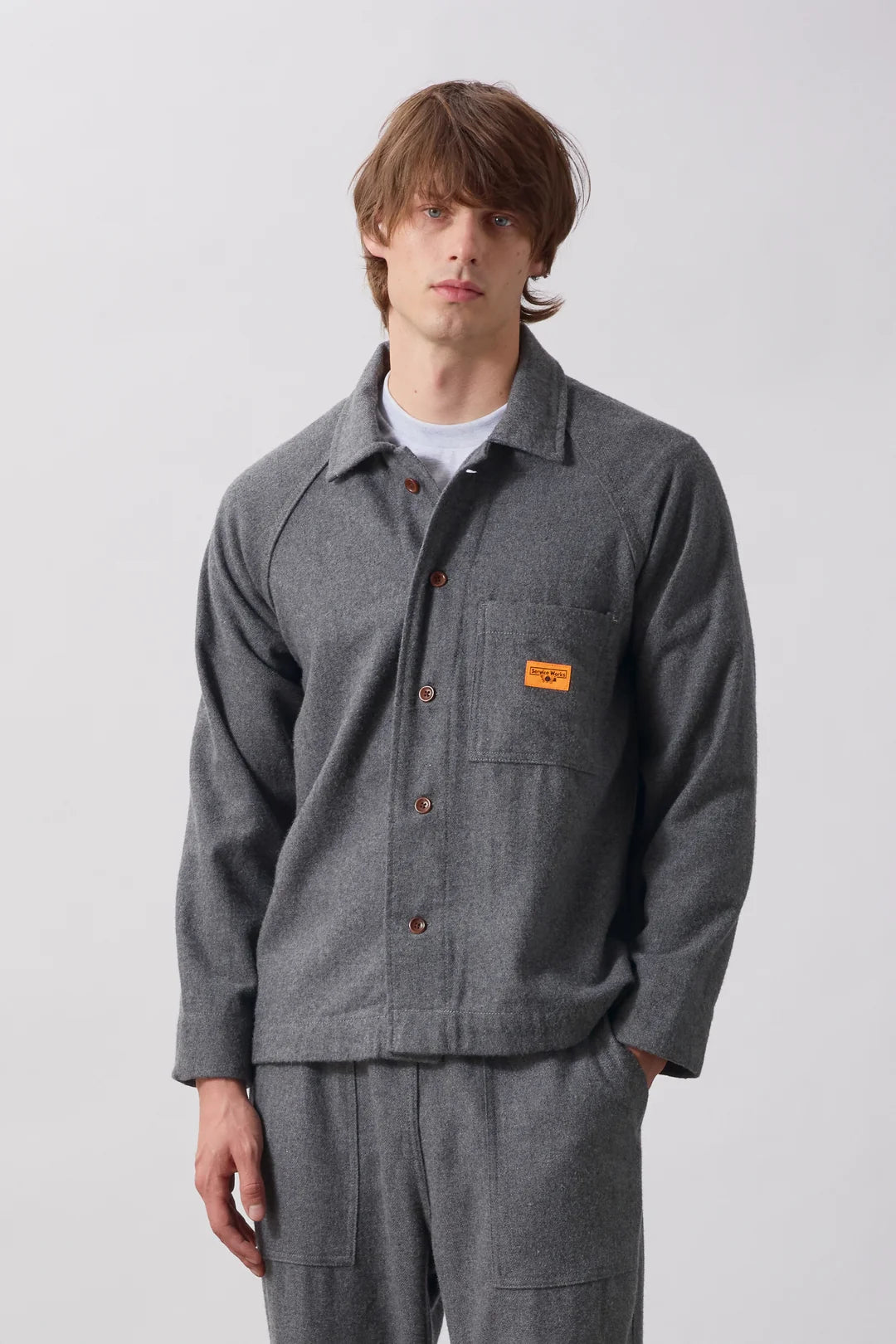SERVICE WORKS - Flannel FOH Overshirt