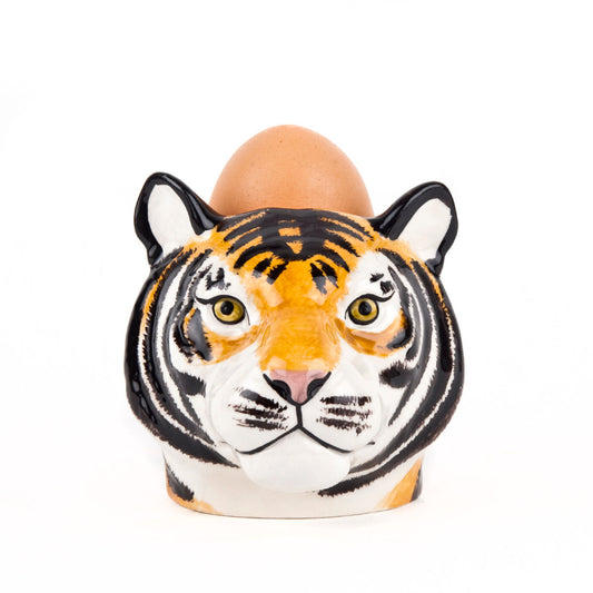Coquetier tête de tigre