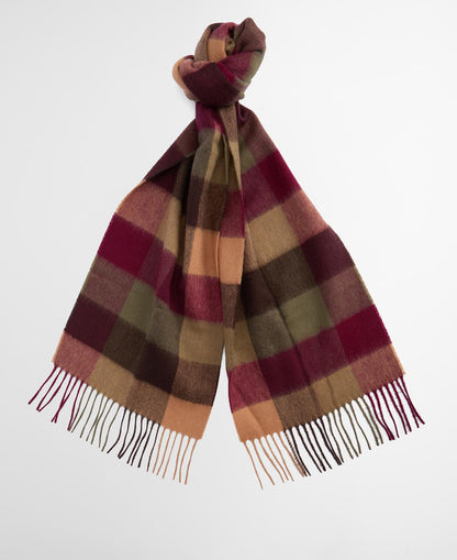 BARBOUR - Lambswool Tattersall Scarf