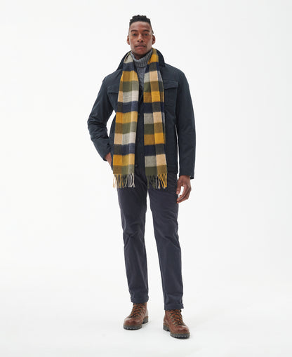 BARBOUR - Lambswool Tattersall Scarf