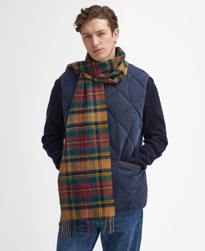 BARBOUR - New Check Tartan Scarf