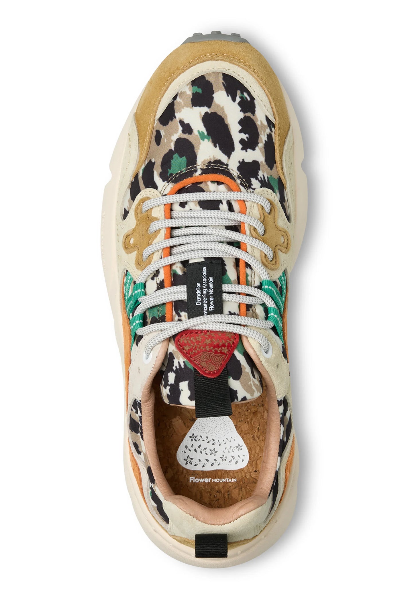 YAMANO 3 UNI SUEDE/NYLON CAMO ZUCCA - YELLOW - ORANGE