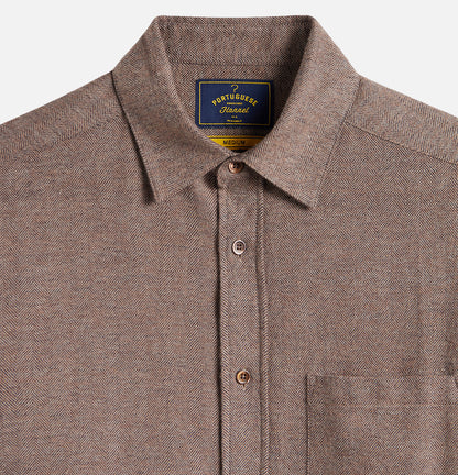 Chemise Espiga Brown - Portuguese Flannel