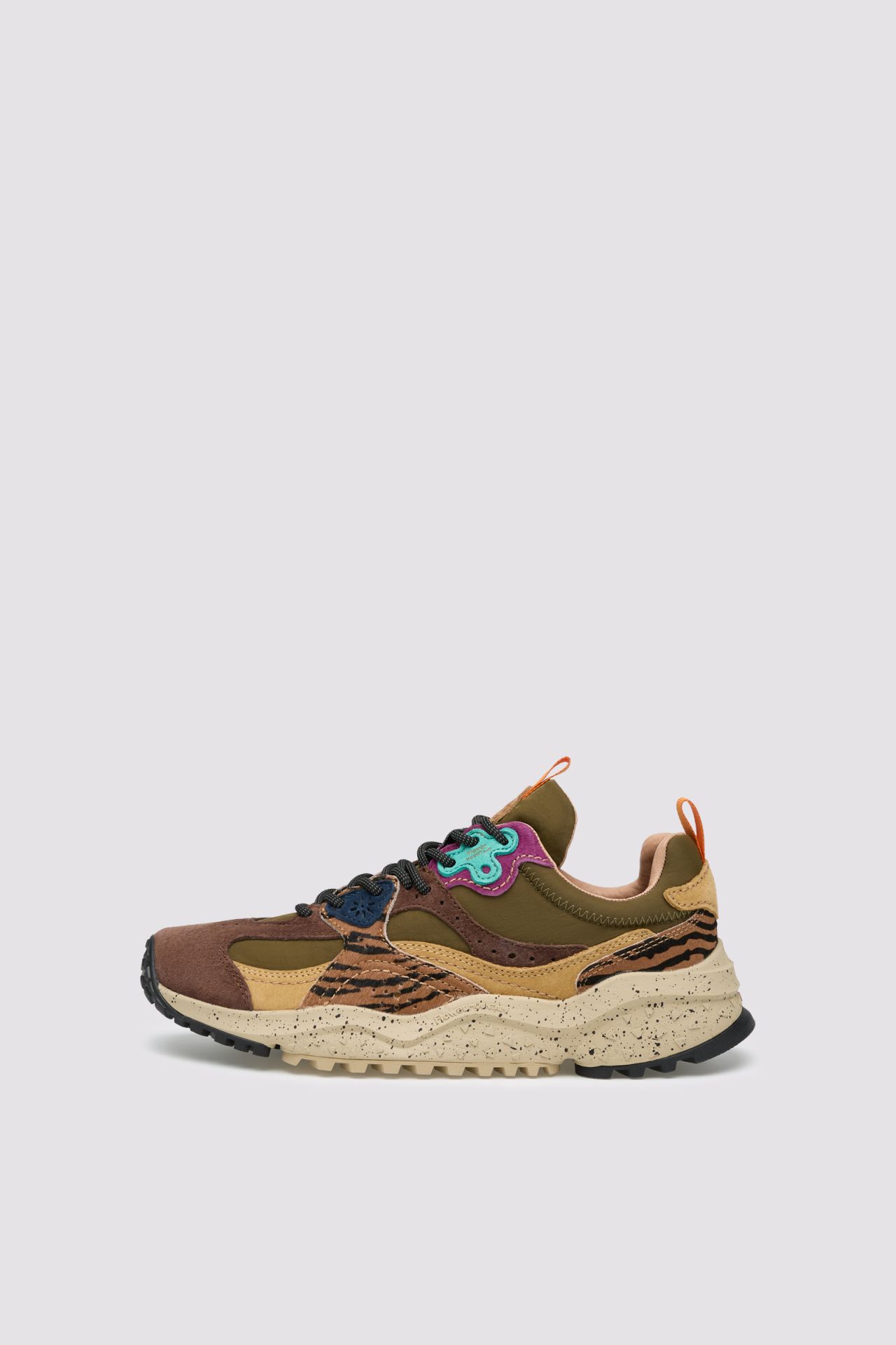 WAVE UNI DARK BROWN - OLIVE - ORANGE