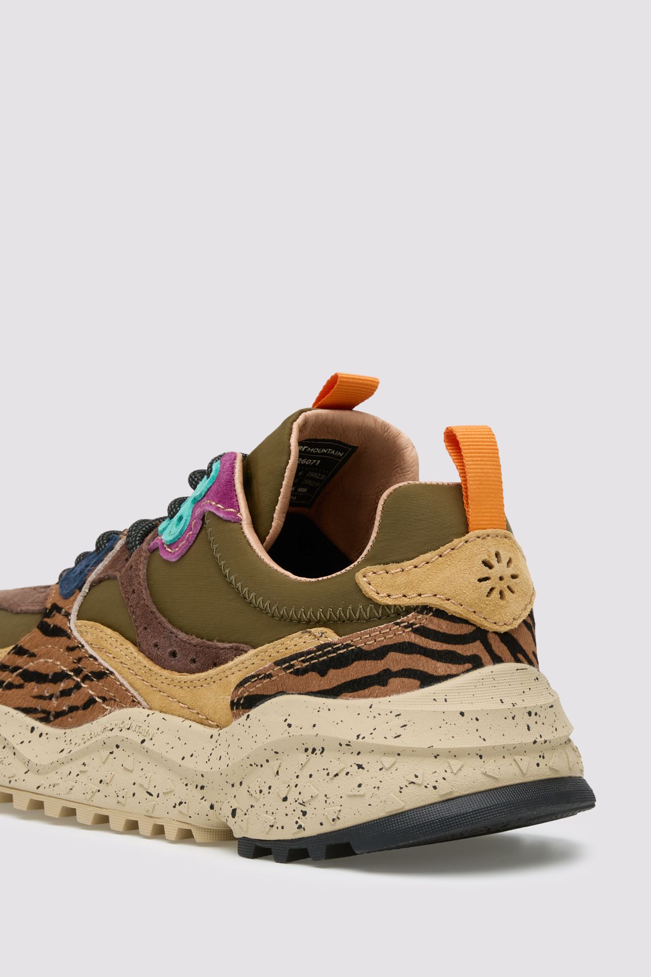 WAVE UNI DARK BROWN - OLIVE - ORANGE