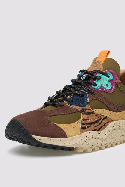 WAVE UNI DARK BROWN - OLIVE - ORANGE