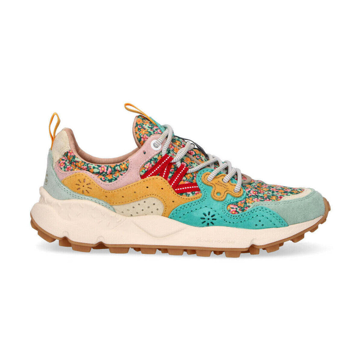 YAMANO 3 WOMAN SUEDE/NYLON FLO PETROL - CIPRIA - FUCHSIA