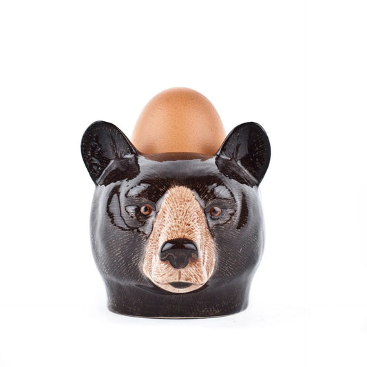 Coquetier tête d’ours noir