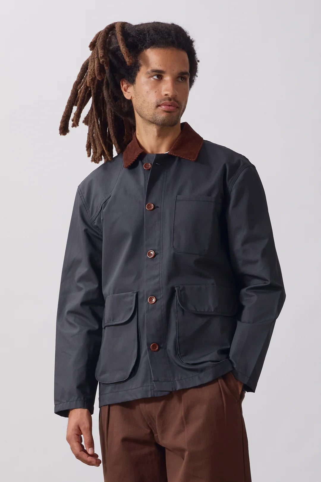 SERVICE WORKS - Waxed Barn Coat
