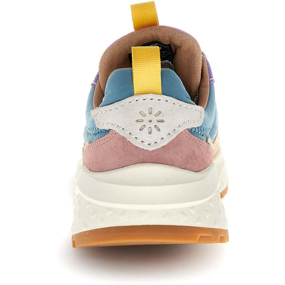 WAVE WOMAN SUEDE/NYLON BEIGE - LIGHT BEIGE - OLD PINK