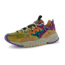 YAMABUSHI UNI SUEDE/NYLON MAÏS - KAKI - ORANGE