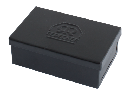 Redecker - Boîte à savon petite rectangle noire