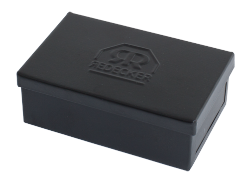 Redecker - Boîte à savon grande rectangle noire
