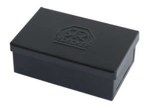 Redecker - Boîte à savon grande rectangle noire