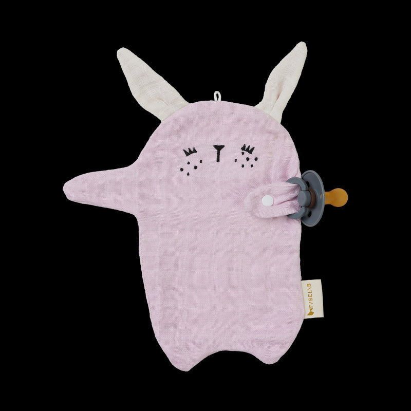 Maison Bonheur Fabelab - Pacifier Cuddle - Bunny - Lilac