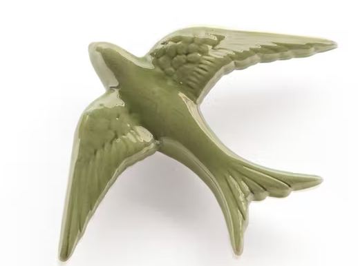 Hirondelle en céramique