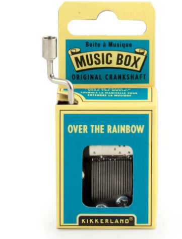 Maison Bonheur Kikkerland - Music box -  Over The Rainbow