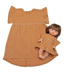 Minikane - Collection Duo : 1 robe fille + 1 robe poupée