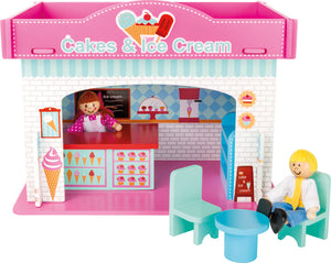 Maison Bonheur Monde de jeu Glacier et ses accessoires
