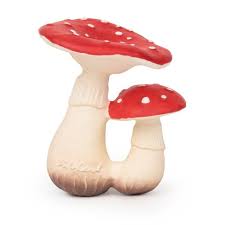 Maison Bonheur Oli & Carol - Champignon rouge et blanc