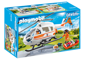 Playmobil - Hélicoptère de secours - 70048