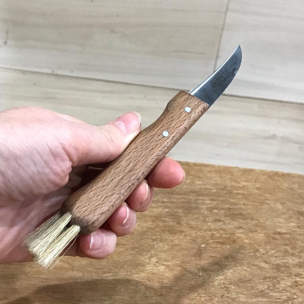 Couteau à champignon fixe
