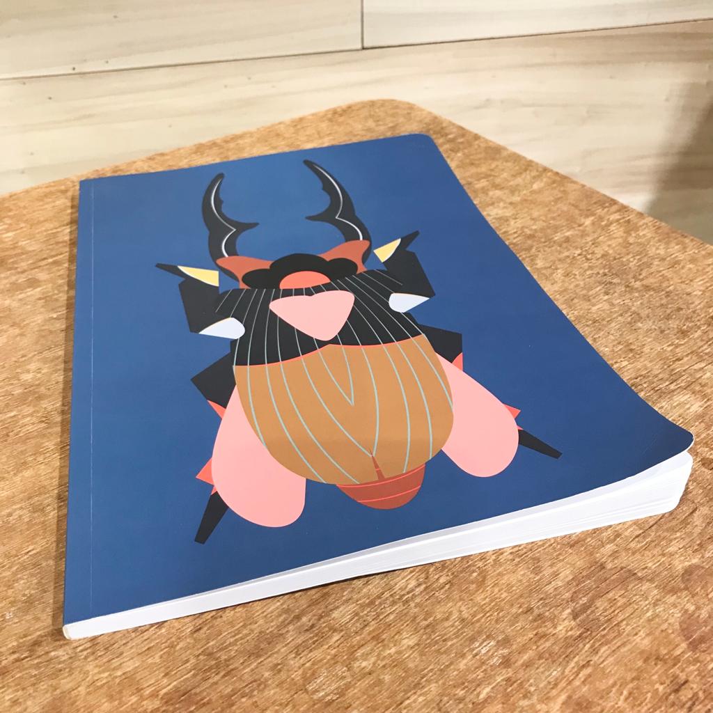 studio ROOF - Sketch book A4  Giant stag beetle - NB6