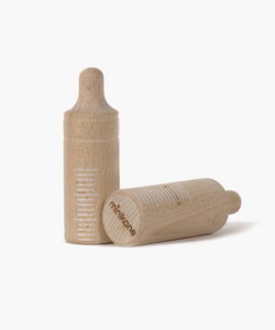 Minikane - Biberon 10cm en bois gradué Bobby