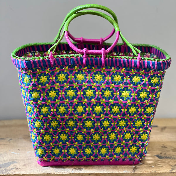 Bagatelle - Panier Tressé Coloré