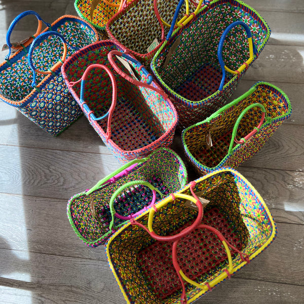 Bagatelle - Panier Tressé Coloré